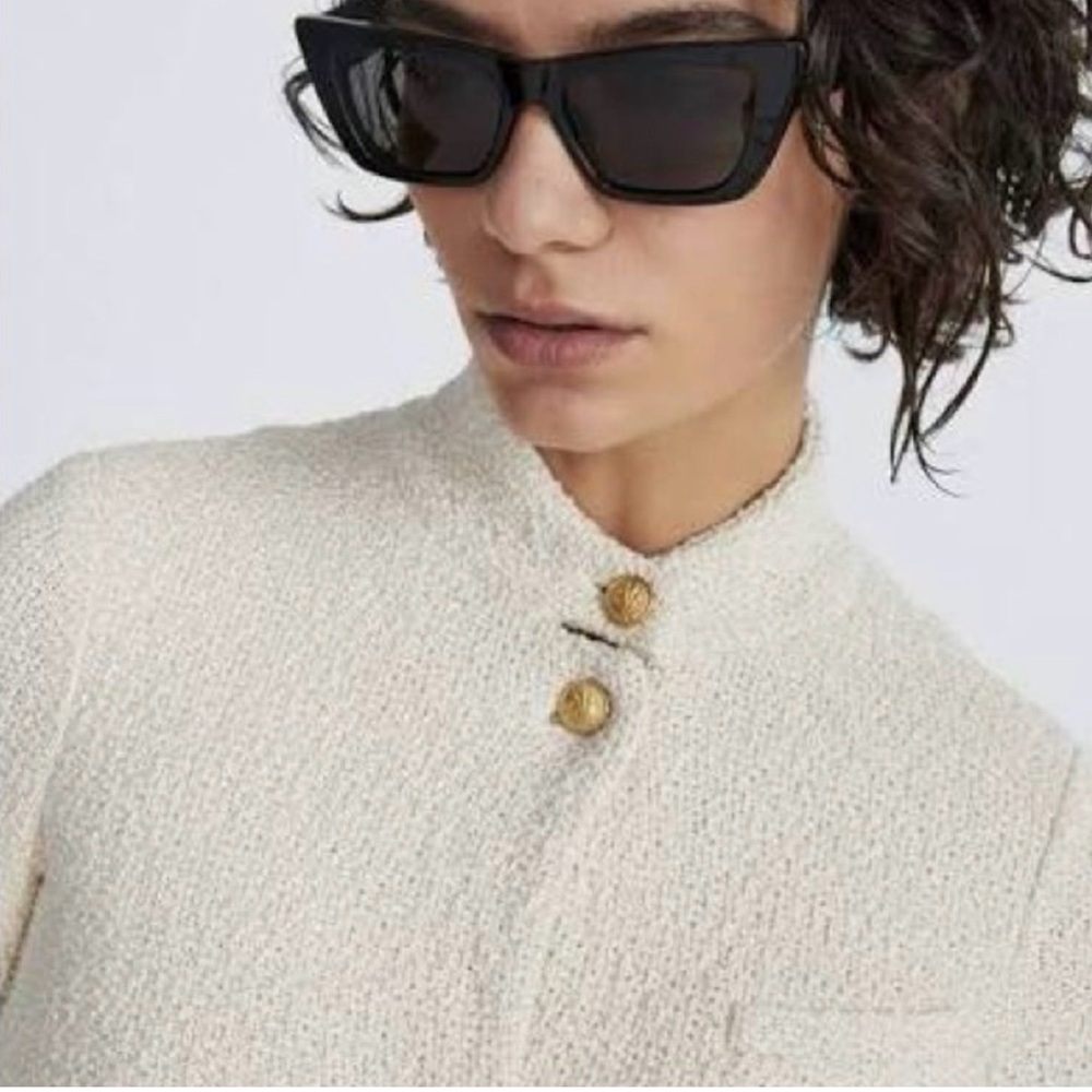 Rag & Bone Slade Cream Jacket Size 8 (fits more like a size 6) - Picture 5 of 11